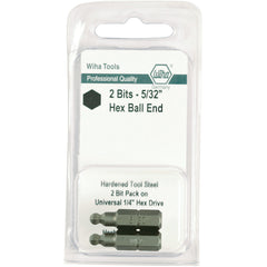 Ball End Hex Inch Insert Bit 3/32″ × 25mm (2 Bit Pack) - Americas Industrial Supply