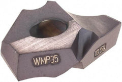 Walter - Series P6003, 17/32" Diam Grade WMP35 Replaceable Drill Tip - Carbide, TiAlN Finish - Americas Industrial Supply