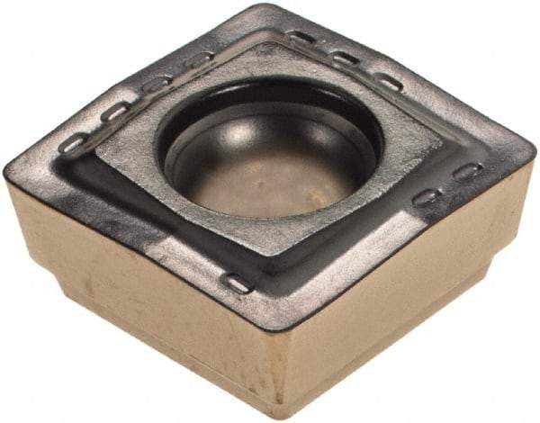 Walter - P4847 A57 Grade WSP45 Carbide Indexable Drill Insert - TiAlN/Al2O3/ZrN Finish, Square, 14.02mm Inscribed Circle - Americas Industrial Supply