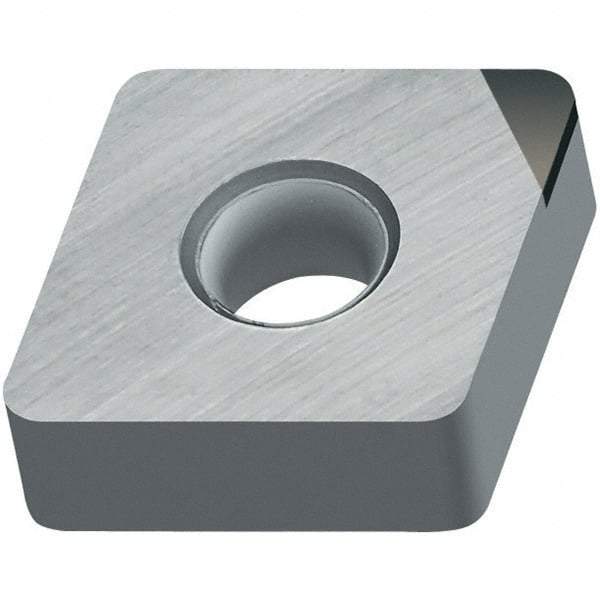 Walter - CNMA432 Grade WCB50 CBN Turning Insert - Uncoated, 80° Diamond, 1/2" Inscr Circle, 3/16" Thick, 1/32" Corner Radius - Americas Industrial Supply