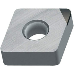 Walter - CNMA432 Grade WCB50 CBN Turning Insert - Uncoated, 80° Diamond, 1/2" Inscr Circle, 3/16" Thick, 1/32" Corner Radius - Americas Industrial Supply