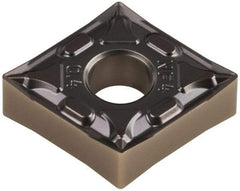 Walter - DNMG332 NM5 Grade WAK20 Carbide Turning Insert - TiCN/Al2O3/TiN Finish, Diamond, 3/8" Inscr Circle, 3/16" Thick, 1/32" Corner Radius - Americas Industrial Supply