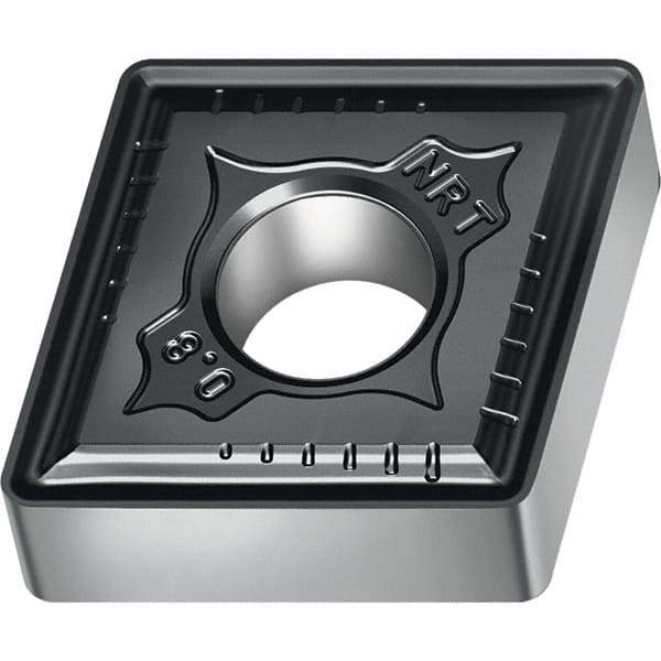 Walter - CNMG433 NRT Grade WS10 Carbide Turning Insert - Uncoated, 80° Diamond, 1/2" Inscr Circle, 3/16" Thick, 3/64" Corner Radius - Americas Industrial Supply