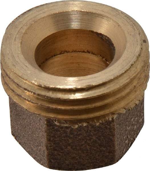 NIBCO - 1/2" Cast Copper Pipe Hose Adapter - C x Hose, Pressure Fitting - Americas Industrial Supply
