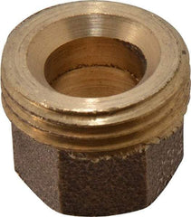 NIBCO - 1/2" Cast Copper Pipe Hose Adapter - C x Hose, Pressure Fitting - Americas Industrial Supply