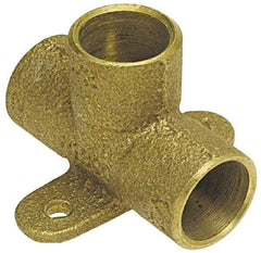 NIBCO - 1/2" Cast Copper Pipe Drop Tee - C x C x C, Pressure Fitting - Americas Industrial Supply