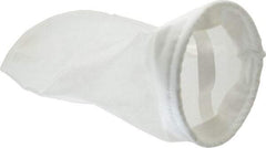 Pentair - 300 Micron, Size 1, 100 GPM Max Flow, High Flow Bag Filter - 7 Inch Diameter, 16-1/2 Inch Long, 2 Sq. Ft. - Americas Industrial Supply