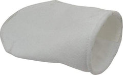 Pentair - 50 Micron, Size 3, 20 GPM Max Flow, High Flow Bag Filter - 4.1 Inch Diameter, 8 Inch Long, 1/2 Sq. Ft. - Americas Industrial Supply