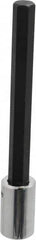 Proto - 1/2" Drive, 9/16" Hex Bit Socket - 7-1/8" OAL, 5-3/8" Bit Length, Long Hex Bit Socket - Americas Industrial Supply