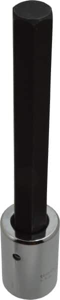 Proto - 1/2" Drive, 17mm Hex Bit Socket - 7-1/4" OAL, 5-1/8" Bit Length, Long Hex Bit Socket - Americas Industrial Supply