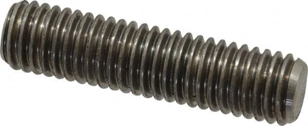 Dan-Loc Bolt & Gasket - 1/2-13 2" OAL Fully Threaded Stud - Stainless Steel, Plain Finish - Americas Industrial Supply