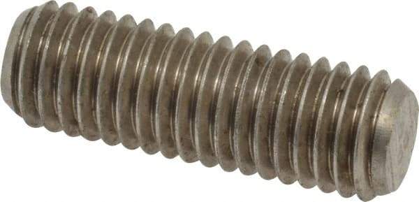 Dan-Loc Bolt & Gasket - 1/2-13 1-1/2" OAL Fully Threaded Stud - Stainless Steel, Plain Finish - Americas Industrial Supply