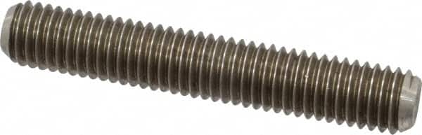 Dan-Loc Bolt & Gasket - 1/2-13 3-1/2" OAL Fully Threaded Stud - Stainless Steel, Plain Finish - Americas Industrial Supply