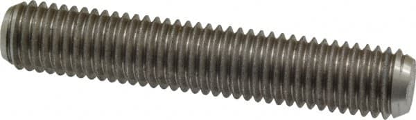 Dan-Loc Bolt & Gasket - 5/8-11 3-1/2" OAL Fully Threaded Stud - Stainless Steel, Plain Finish - Americas Industrial Supply