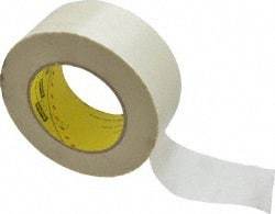 3M - 60 Yd Long x 2" Wide, Series 361, White Silicone Glass Cloth Tape - 7.5 mil Thick, 182 Lb/In Tensile Strength - Americas Industrial Supply