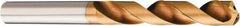 Sandvik Coromant - 6.1mm 140° Solid Carbide Jobber Drill - Multilayer TiAlN Finish, Right Hand Cut, Spiral Flute, Straight Shank, 3.5827" OAL, Split Point - Americas Industrial Supply