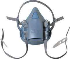 3M - Series 7500, Size M Half Mask Respirator - 4-Point Suspension, Bayonet Connection - Americas Industrial Supply