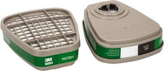 3M - Green Cartridge - Series 6000, Protects Against Ammonia, Methylamine - Americas Industrial Supply