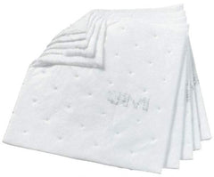 PRO-SAFE - 75 Gal Capacity per Package, Oil Only Pad - 30" Long x 30" Wide, Polypropylene - Americas Industrial Supply