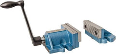 Bison - 6" Jaw Width, Horizontal Stationary Machine Vise - Manual Operation, 1 Station, 3" Deep, 8,990 Lb Max Clamp Force - Americas Industrial Supply