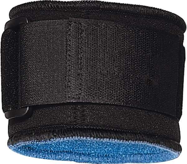 PRO-SAFE - Size M Neoprene Elbow Support - 10 to 11 Inch, Adjustable Strap, Black - Americas Industrial Supply