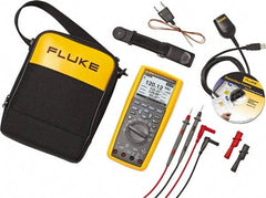 Fluke - 16 Piece, Electrical Test Equipment Combination Kit - 1,000 Volt Max, 10 Max Amp - Americas Industrial Supply