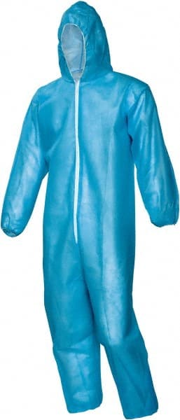 PRO-SAFE - 25 Qty 1 Pack Size M Polypropylene General Purpose Coveralls - Exact Industrial Supply