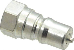 Parker - 1/8 NPTF Steel Hydraulic Hose Female Pipe Thread Nipple - 5,000 psi - Americas Industrial Supply