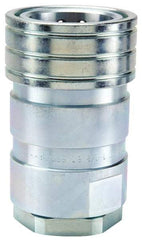 Parker - 1-7/8-12 SAE ORB Steel Hydraulic Hose Female Straight Thread Coupler - 1,000 psi - Americas Industrial Supply