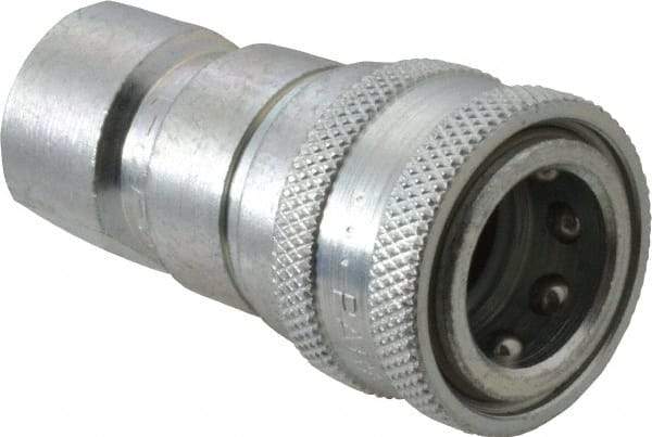 Parker - 3/4-16 SAE ORB Steel Hydraulic Hose Female Straight Thread Coupler - 4,000 psi - Americas Industrial Supply