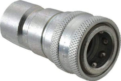 Parker - 3/4-16 SAE ORB Steel Hydraulic Hose Female Straight Thread Coupler - 4,000 psi - Americas Industrial Supply