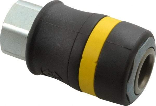 Parker - 1/2 Female NPTF Industrial Pneumatic Hose Coupler - Polyamide, 1/2" Body Diam - Americas Industrial Supply