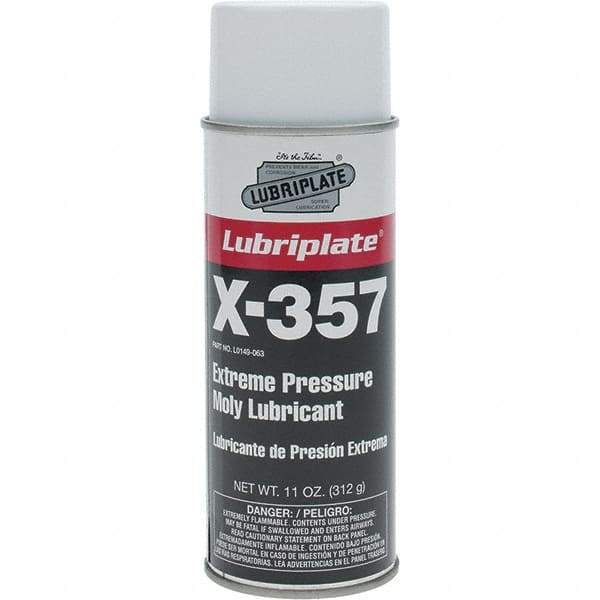 Lubriplate - 11 oz Aerosol Lithium Extreme Pressure Grease - Black, Extreme Pressure, 250°F Max Temp, NLGIG 1, - Americas Industrial Supply