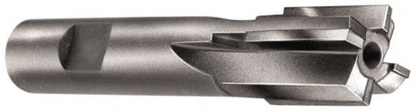 Made in USA - 1-3/4", 1-1/2" LOC, 1-1/4" Shank Diam, 4-1/2" OAL, 6 Flute, Carbide-Tipped Square End Mill - Americas Industrial Supply