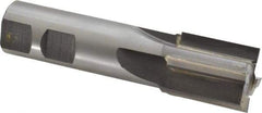 Made in USA - 1", 1-1/4" LOC, 7/8" Shank Diam, 4" OAL, 4 Flute, Carbide-Tipped Square End Mill - Single End, Uncoated, Straight Flute, Right Hand Cut - Americas Industrial Supply