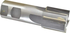 Made in USA - 1-1/2", 1-1/2" LOC, 1-1/4" Shank Diam, 4-1/2" OAL, 4 Flute, Carbide-Tipped Square End Mill - Single End, Uncoated, Straight Flute, Right Hand Cut - Americas Industrial Supply