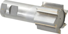 Made in USA - 2", 1-1/2" LOC, 1-1/4" Shank Diam, 4-1/2" OAL, 6 Flute, Carbide-Tipped Square End Mill - Americas Industrial Supply