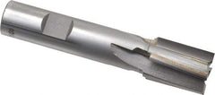 Made in USA - 3/4", 1" LOC, 5/8" Shank Diam, 3-5/8" OAL, 4 Flute, Carbide-Tipped Square End Mill - Single End, Uncoated, Spiral Flute, 6° Helix, Right Hand Cut, Right Hand Flute - Americas Industrial Supply