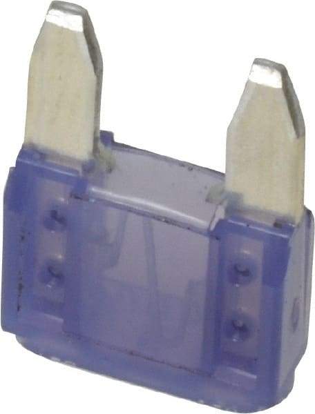 Cooper Bussmann - 3 Amp, 32 VDC, Bussmann ATM-3, Fast Acting Automotive Fuse - 0.43" Long, Violet, Littlefuse MIN003, Ferraz Shawmut AF2-3 - Americas Industrial Supply