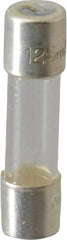 Cooper Bussmann - 250 VAC, 32 VDC, 0.125 Amp, Fast-Acting Miniature Glass Fuse - 20mm OAL, 10 at 125 V kA Rating, 5mm Diam - Americas Industrial Supply