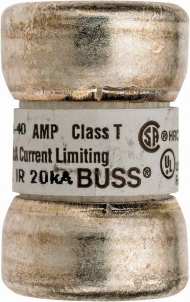Cooper Bussmann - 160 VDC, 300 VAC, 40 Amp, Fast-Acting General Purpose Fuse - 7/8" OAL, 20 at DC, 200 at AC (RMS) kA Rating, 9/16" Diam - Americas Industrial Supply