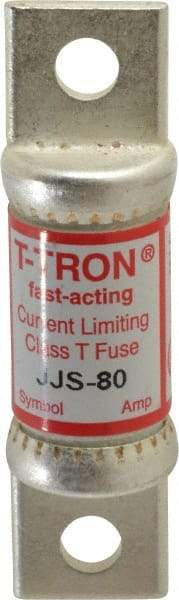 Cooper Bussmann - 600 VAC, 80 Amp, Fast-Acting General Purpose Fuse - Bolt-on Mount, 54.8mm OAL, 200 at AC (RMS) kA Rating, 3/4" Diam - Americas Industrial Supply