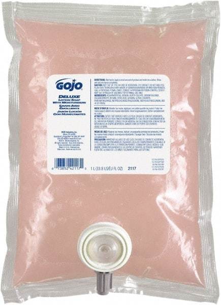 GOJO - 1 L Dispenser Refill Liquid Soap - Pink, Floral Scent - Americas Industrial Supply
