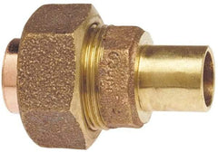 NIBCO - 1" Cast Copper Pipe Union - FTG x F, Pressure Fitting - Americas Industrial Supply