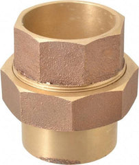 NIBCO - 2-1/2" Cast Copper Pipe Union - C x C, Pressure Fitting - Americas Industrial Supply