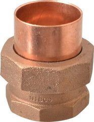 NIBCO - 2" Cast Copper Pipe Union - C x F, Pressure Fitting - Americas Industrial Supply