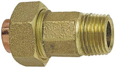 NIBCO - 2-1/2" Cast Copper Pipe Union - C X M, Pressure Fitting - Americas Industrial Supply