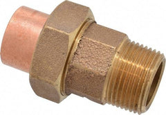 NIBCO - 1" Cast Copper Pipe Union - C X M, Pressure Fitting - Americas Industrial Supply