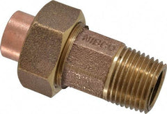 NIBCO - 1/2" Cast Copper Pipe Union - C X M, Pressure Fitting - Americas Industrial Supply