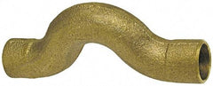 NIBCO - 1/2" Cast Copper Pipe Cross-Over Coupling - C x C, Pressure Fitting - Americas Industrial Supply